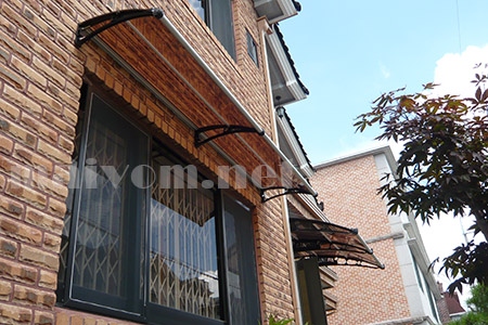 Mái nhựa cửa sổ | Mái vòm tại Hạ Đình  | Mai vom